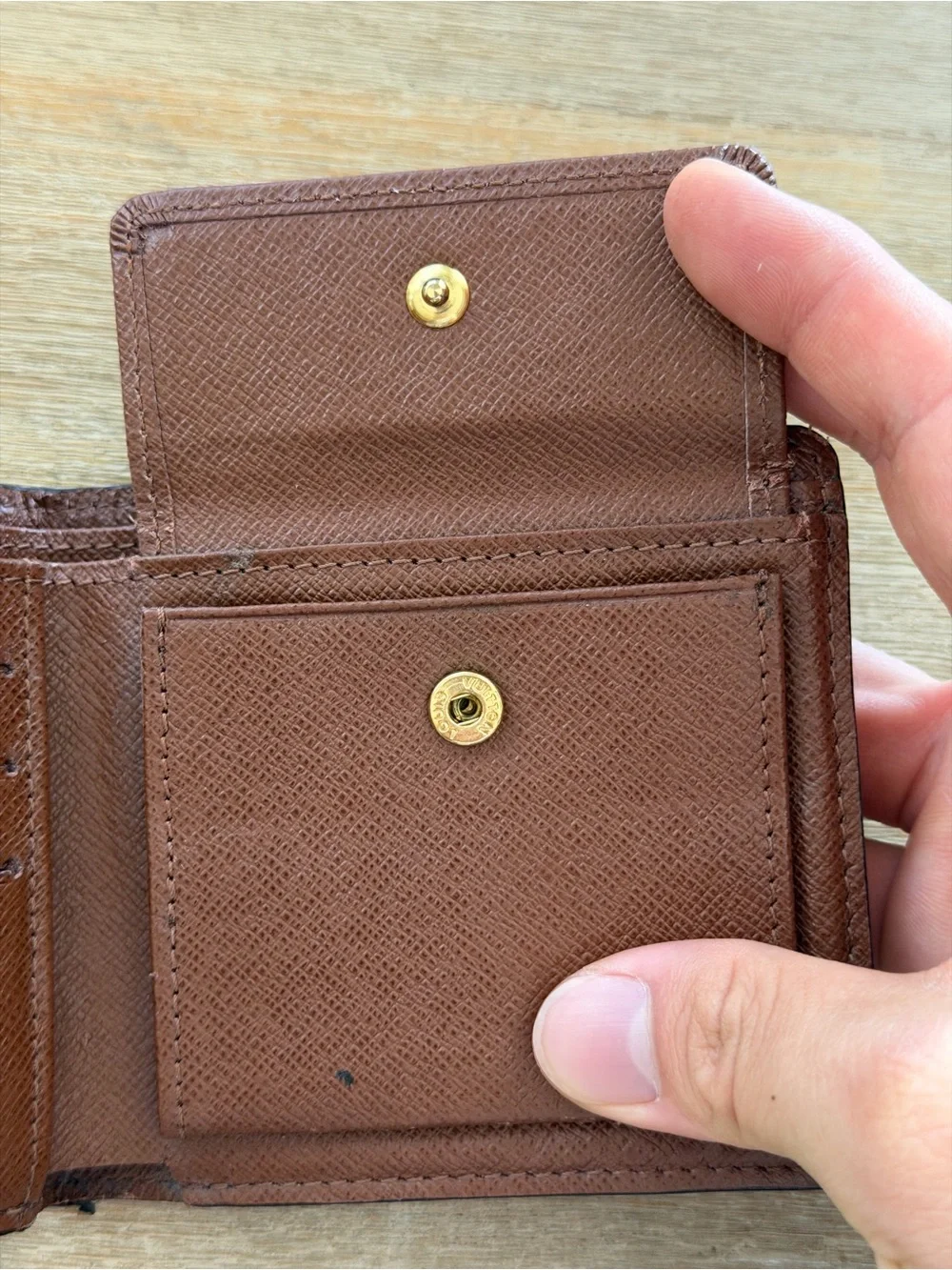 Louis Vuitton Men’s Monogram Canvas Bifold Wallet